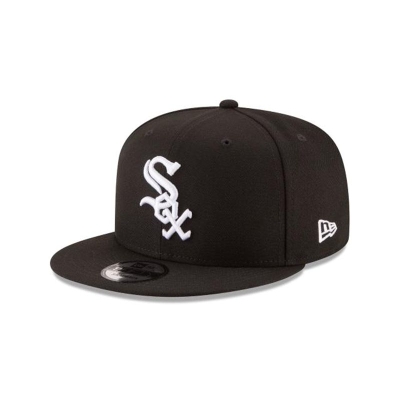 Sapca New Era Chicago White Sox MLB Team Color Basic 9FIFTY Snapback - Negrii